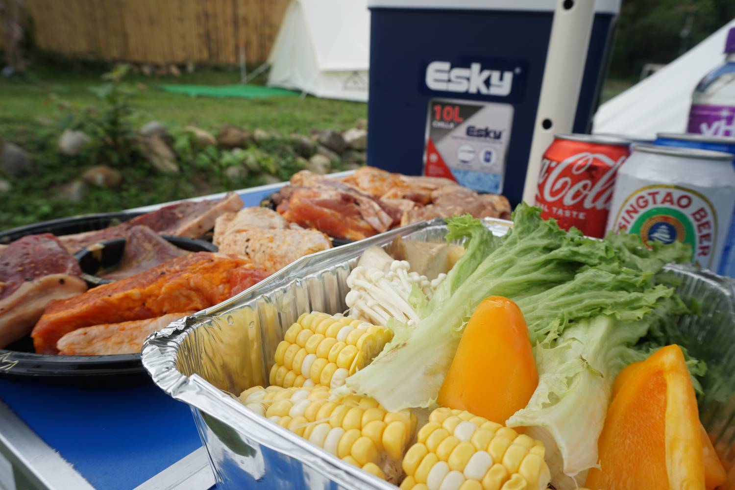 Indian Camp Package for 2+BBQ