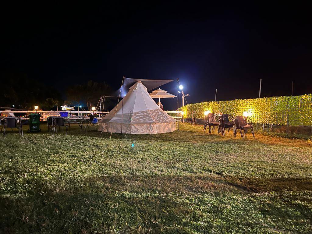 Indian Camp Package for 2+BBQ