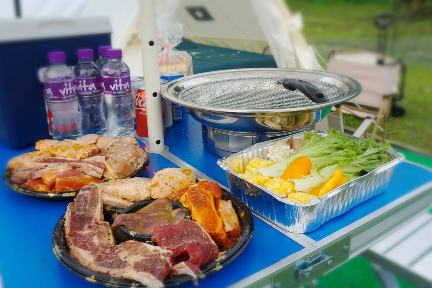 Field Beach BBQ for Four